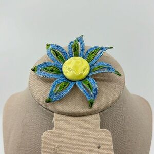 Vintage Flower Brooch